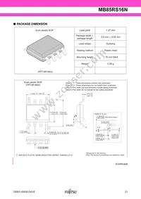 MB85RS16NPN-G-AMEWE1 Datasheet Page 21