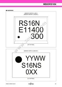 MB85RS16NPN-G-AMEWE1 Datasheet Page 23