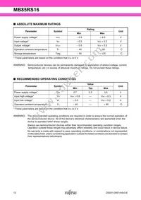 MB85RS16PNF-G-JNERE1 Datasheet Page 12