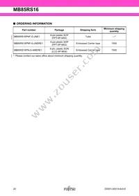 MB85RS16PNF-G-JNERE1 Datasheet Page 20