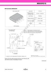 MB85RS16PNF-G-JNERE1 Datasheet Page 21