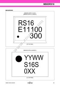 MB85RS16PNF-G-JNERE1 Datasheet Page 23