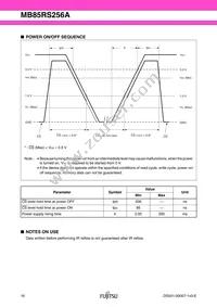 MB85RS256APNF-G-JNE1 Datasheet Page 16