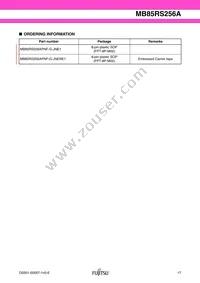 MB85RS256APNF-G-JNE1 Datasheet Page 17