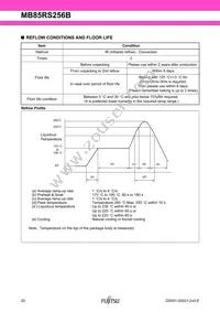 MB85RS256BPNF-G-JNE1 Datasheet Page 20