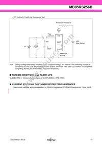 MB85RS256BPNF-G-JNERE1 Datasheet Page 19