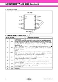 MB85RS256TYPNF-GS-BCERE1 Datasheet Page 2