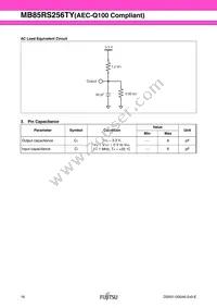 MB85RS256TYPNF-GS-BCERE1 Datasheet Page 16