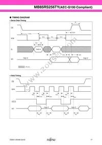MB85RS256TYPNF-GS-BCERE1 Datasheet Page 17