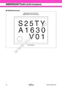 MB85RS256TYPNF-GS-BCERE1 Datasheet Page 22