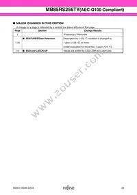 MB85RS256TYPNF-GS-BCERE1 Datasheet Page 23