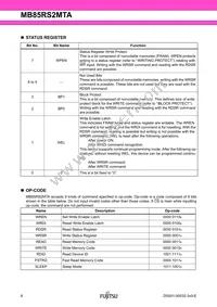 MB85RS2MTAPNF-G-BDERE1 Datasheet Page 6