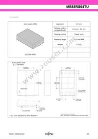 MB85RS64TUPNF-G-JNERE2 Datasheet Page 23