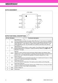 MB85RS64VPNF-G-JNERE1 Datasheet Page 2