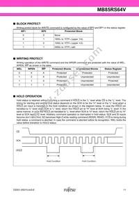 MB85RS64VPNF-G-JNERE1 Datasheet Page 11