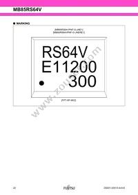 MB85RS64VPNF-G-JNERE1 Datasheet Page 22