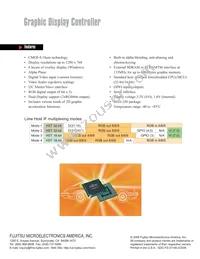 MB86276PB-GS-K5ZE1 Datasheet Page 2