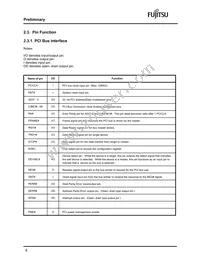MB86613SPFV-G-BND Datasheet Page 7