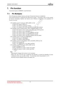 MB86R01PB-GSE1 Datasheet Page 16