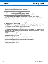 MB88121CPMC1-G-N2E1 Datasheet Page 21