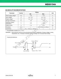 MB88154APNF-G-102-JNE1 Datasheet Page 7