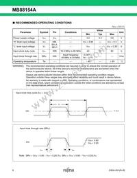 MB88154APNF-G-102-JNE1 Datasheet Page 8