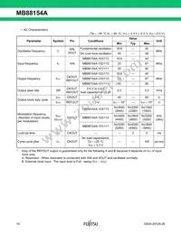 MB88154APNF-G-102-JNE1 Datasheet Page 10