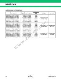 MB88154APNF-G-102-JNE1 Datasheet Page 18