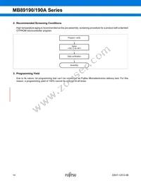 MB89191PF-G-441-EF-RE1 Datasheet Page 15