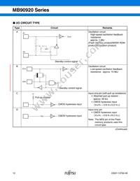 MB90922NCSPMC-GS-274E1 Datasheet Page 13