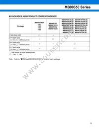 MB90F352SPFM-GS-121E1 Datasheet Page 13