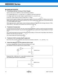 MB90F809SPF-G-JNE1 Datasheet Page 15