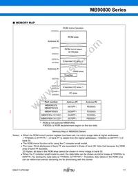 MB90F809SPF-G-JNE1 Datasheet Page 18