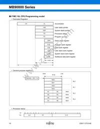 MB90F809SPF-G-JNE1 Datasheet Page 19