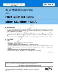 MB91133PMC-G-124K5E1 Datasheet Page 2