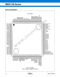 MB91154PFV-G-127K5E1 Datasheet Page 5