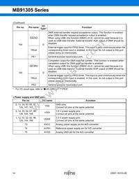 MB91305PMC-G-BNDK5E1 Datasheet Page 15