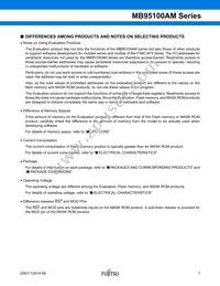 MB95F108AJWPMC-GE1 Datasheet Page 7