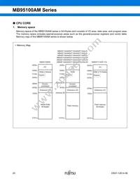 MB95F108AJWPMC-GE1 Datasheet Page 20