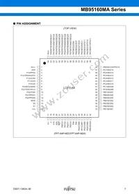 MB95F168JAPMC1-GE1 Datasheet Page 7