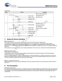 MB95F334KPMC-G-SNE2 Datasheet Page 15