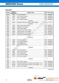 MB95F434KPMC-G-SNE2 Datasheet Page 18