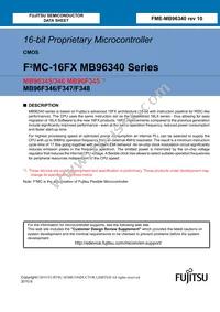 MB96F348RWCPQC-GSE2 Cover