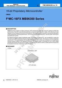 MB96F348TSAPMC-GSE2 Datasheet Cover