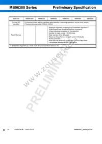 MB96F348TSAPMC-GSE2 Datasheet Page 10