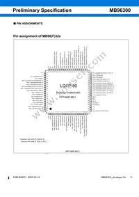 MB96F348TSAPMC-GSE2 Datasheet Page 11