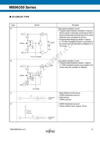 MB96F356RWBPMC1-GSE2 Datasheet Page 13