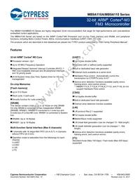 MB9AF115NAPMC-G-JNE2 Datasheet Page 2