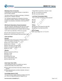 MB9BF116SPMC-GE1 Datasheet Page 4