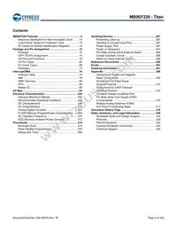 MB9EF226EBPMC-GSE2 Datasheet Page 4